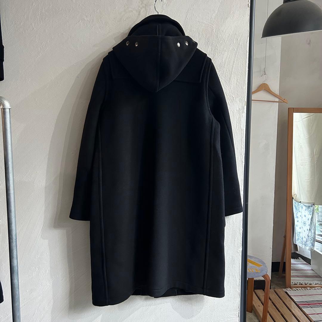 極美 イングランド製 gloverall ELIZA ダッフルコート ブラック