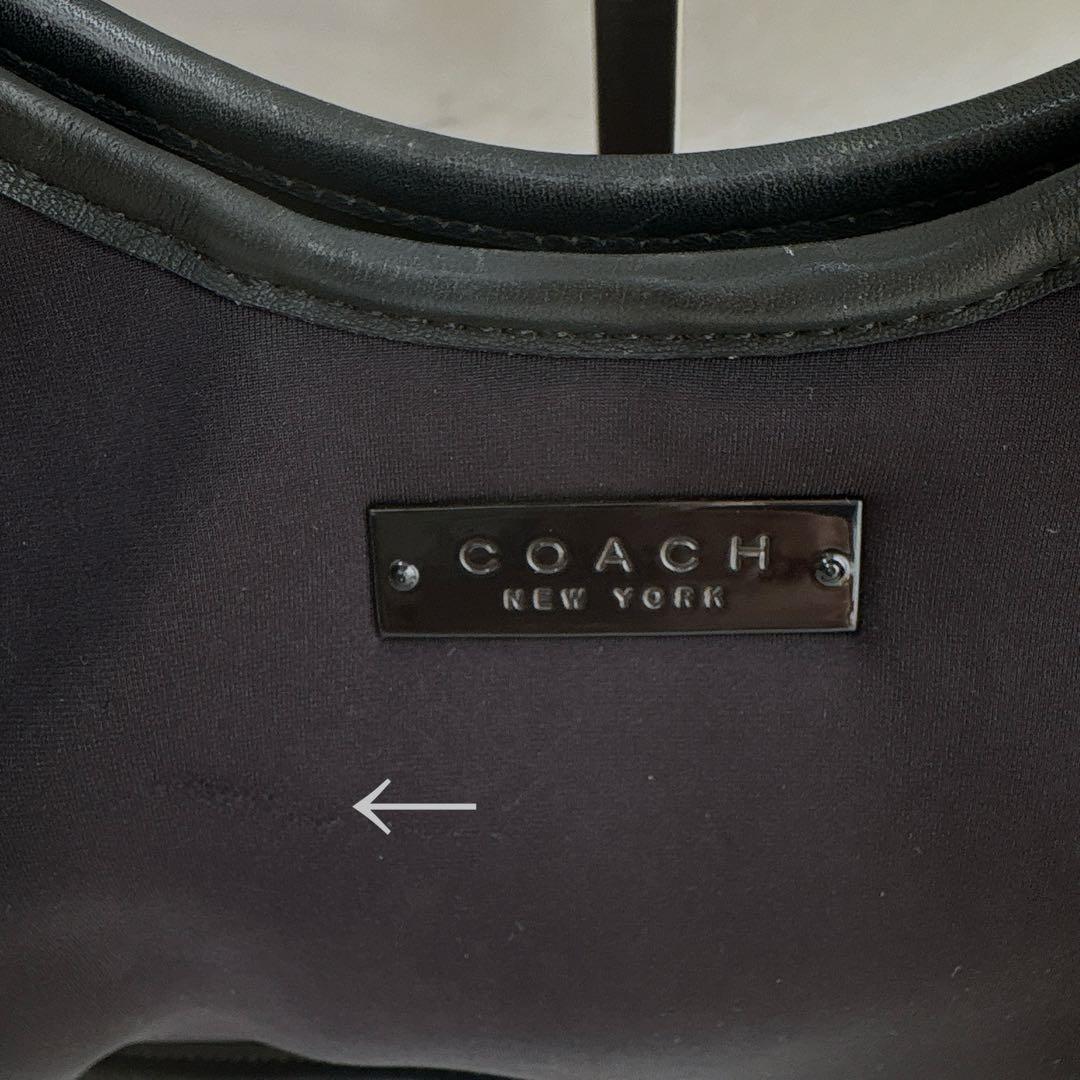 美品✨COACHコーチ エルゴ オールドコーチ ワンショルダー　y2k ブラック
