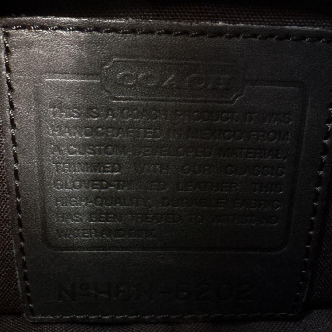 美品✨COACHコーチ エルゴ オールドコーチ ワンショルダー　y2k ブラック