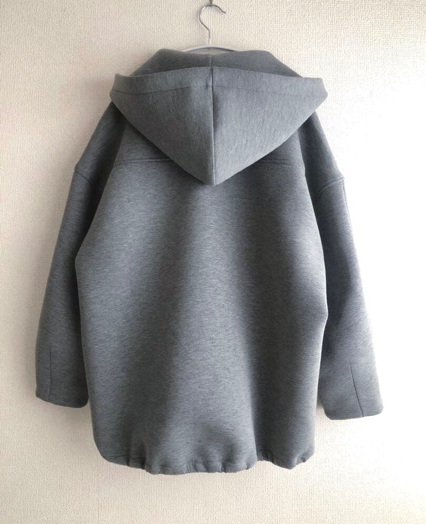 美品♪ダンボールフーディブルゾン【2025年製】バンヤードストーム♪霜降りグレー