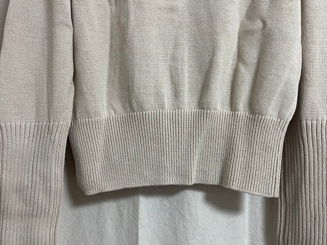 〖新品未使用〗THE SHINZONEシンゾーンコットンロングリブカーディガン