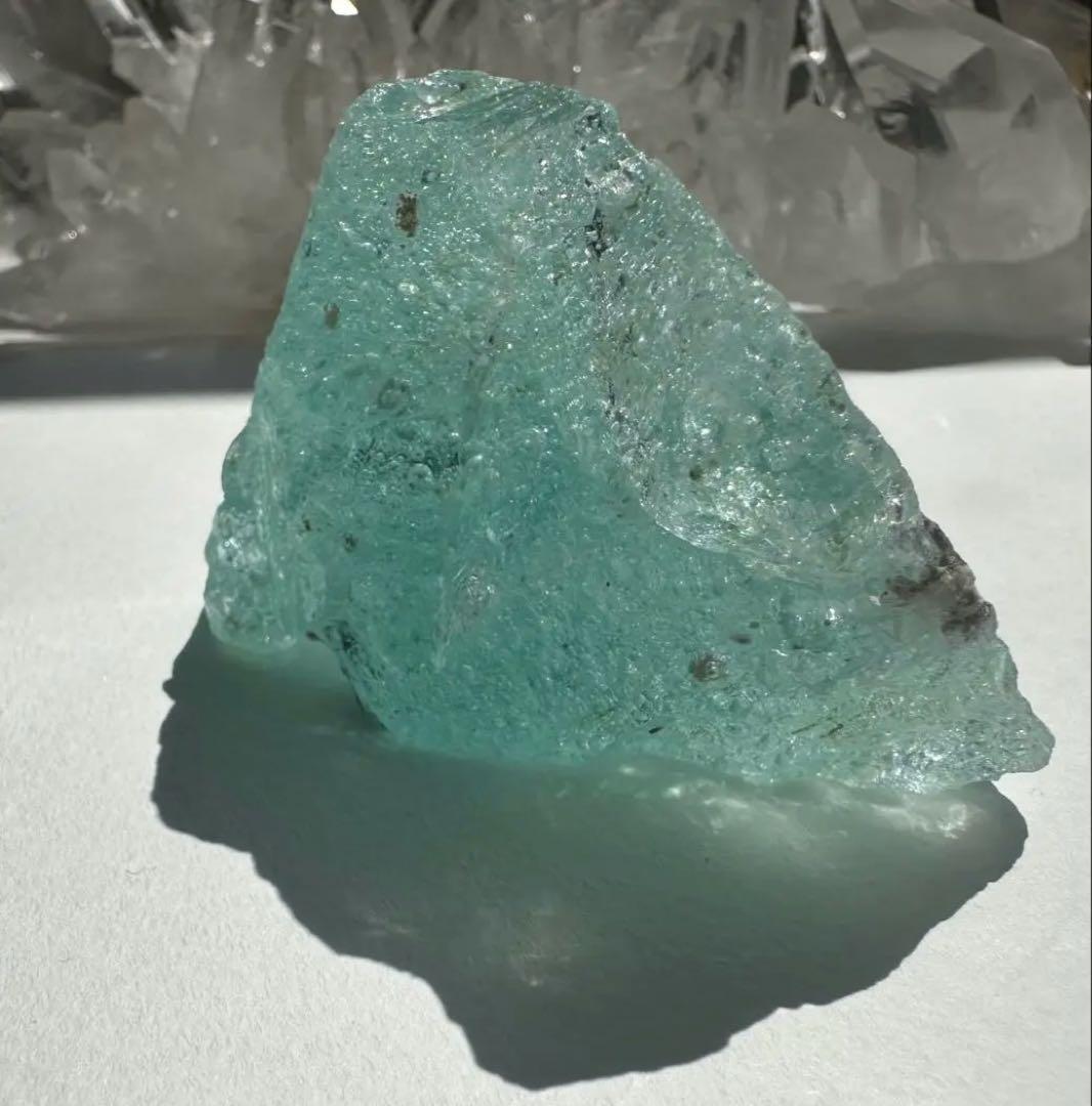 ラ*ー様 シエラネバダ産 アンダラクリスタル原石　シーフォーム　高次元