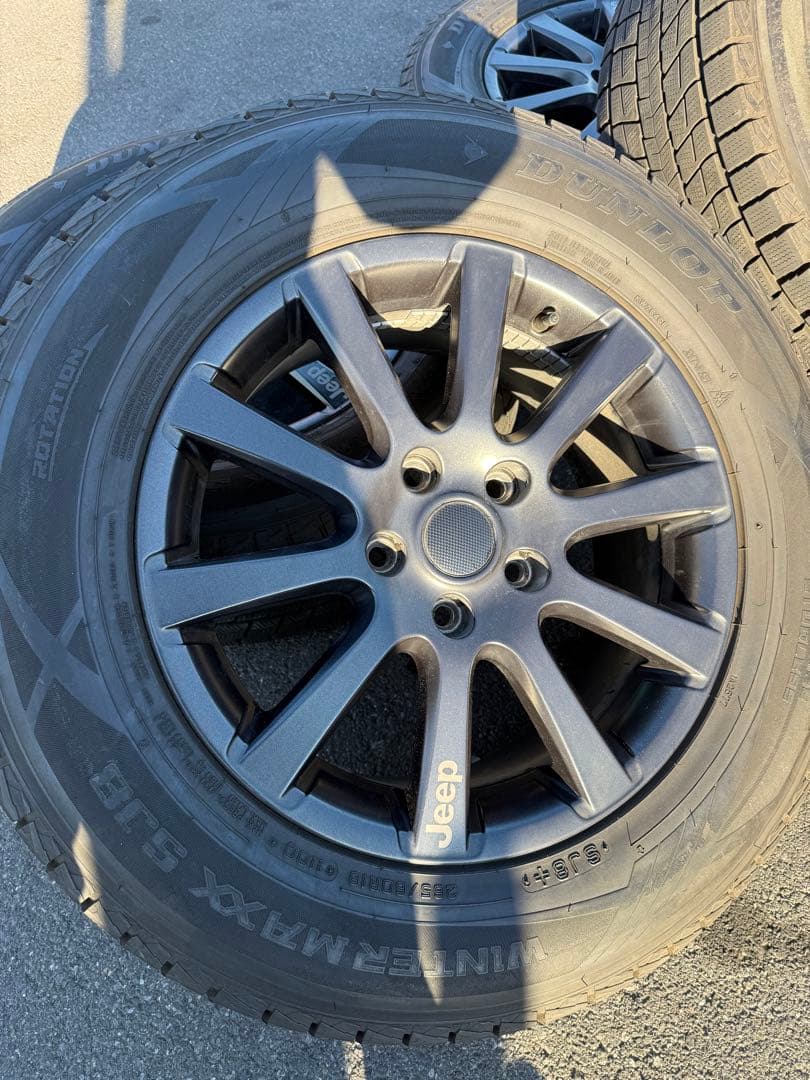 JEEP 純正ホイール　265/60R18 WINTERMAX 22年製