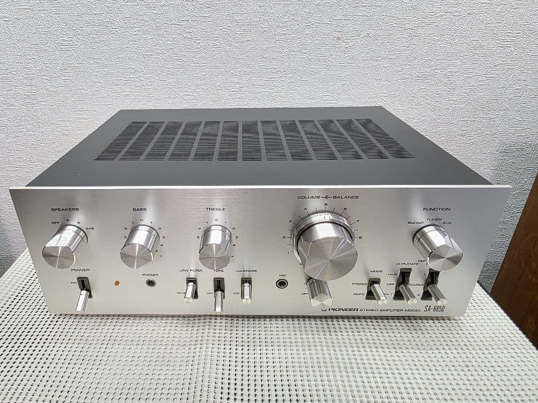 Pioneer TX-6600II & SA-6850 セット