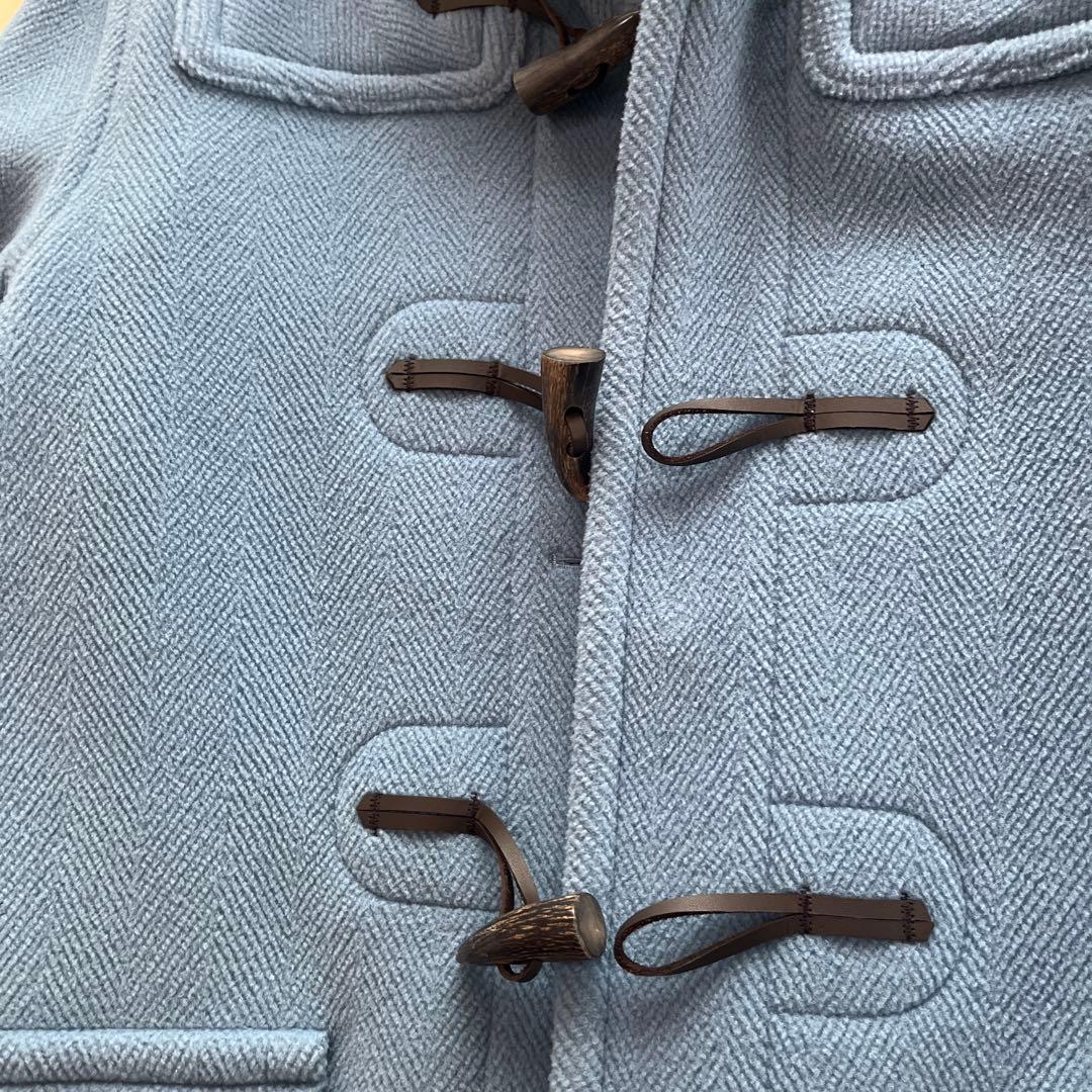 インバーティア　ダッフルコート 36 サックスブルー