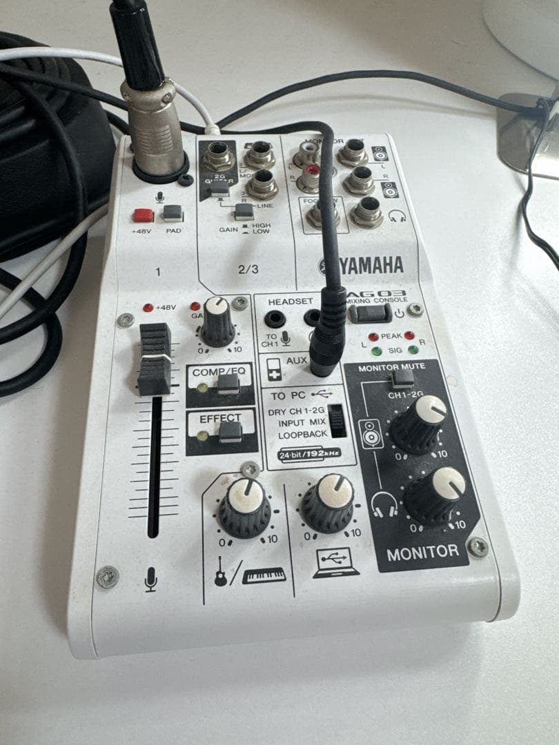 YAMAHA AG03 ミキサー