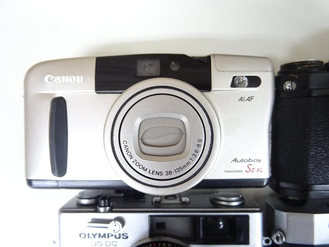 S*k様 博035 カメラ 4点 まとめ売り キャノン リコー オリンパス ペン