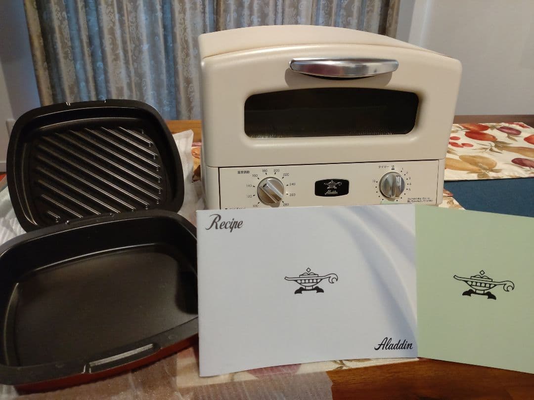 Aladdin トースター 100〜280℃ 温度設定 ４枚