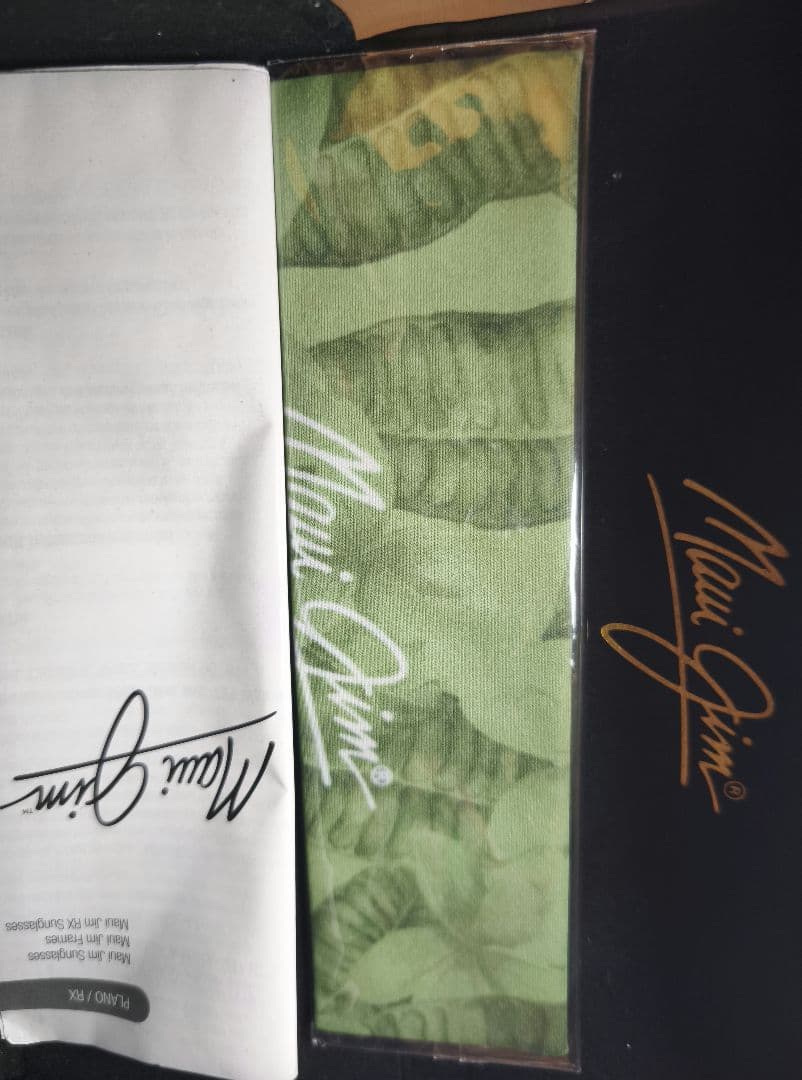 美品　Maui Jim　HUELO　サングラス　ミラー・偏光レンズ　ブラック