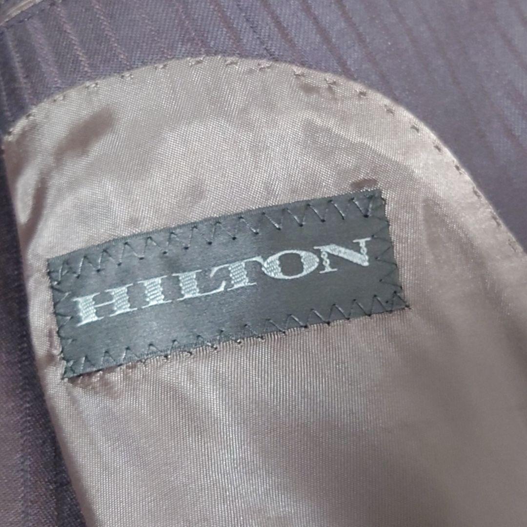 未使用　ヒルトン　スーツ　定価7.5万円　YA7　HILTON　美しい光沢