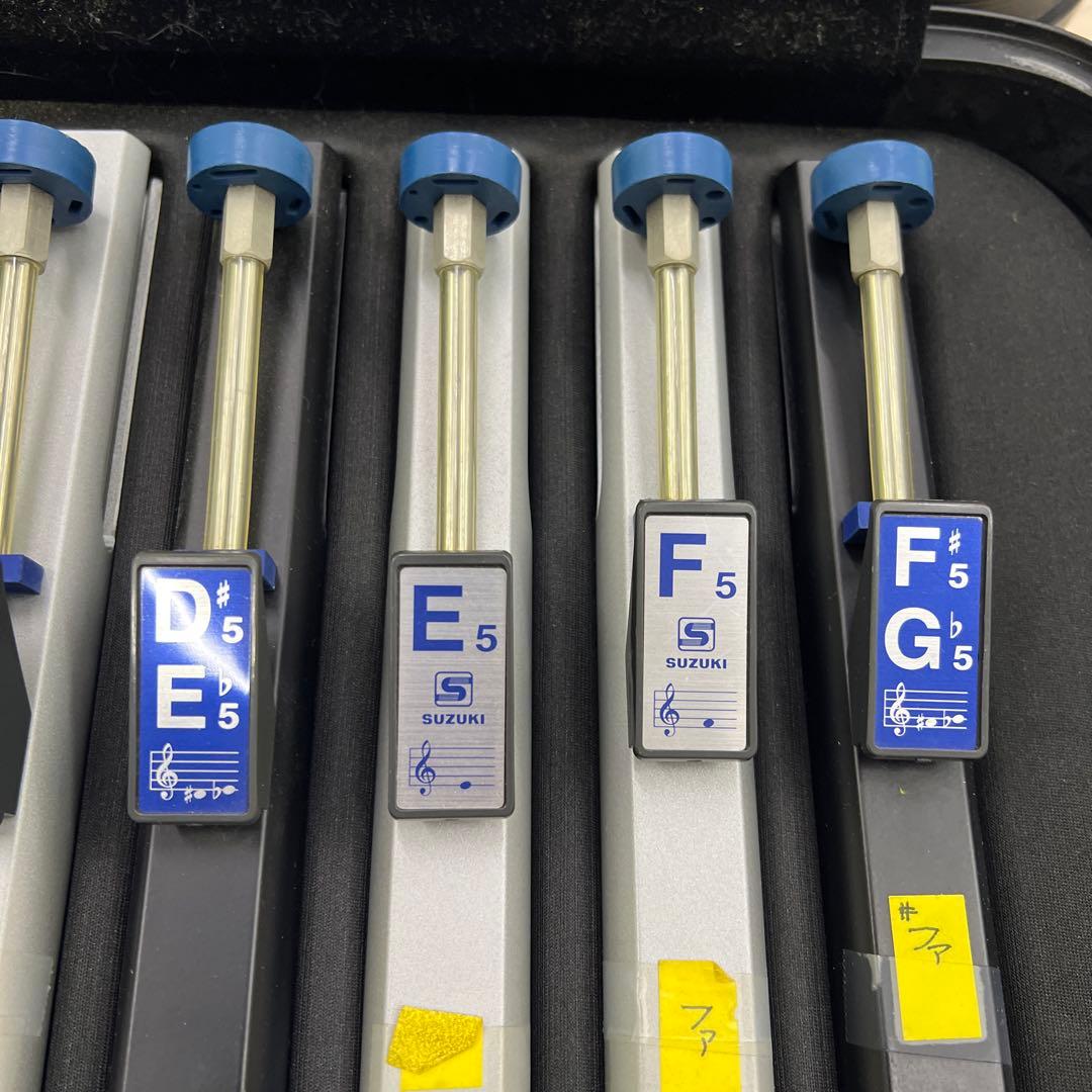 SUZUKI 音階　トーンチャイム　12本セット