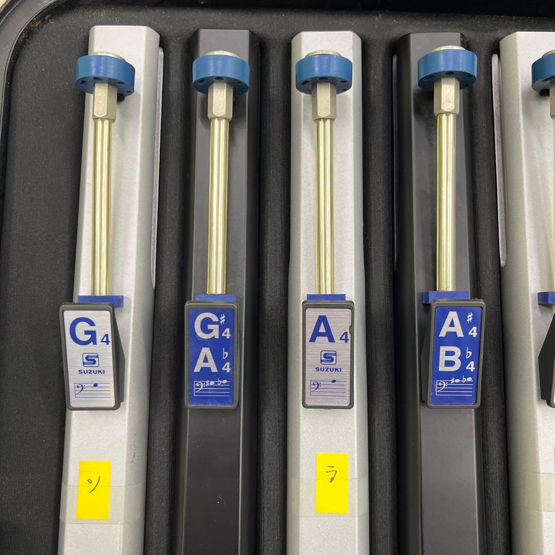 SUZUKI 音階　トーンチャイム　12本セット