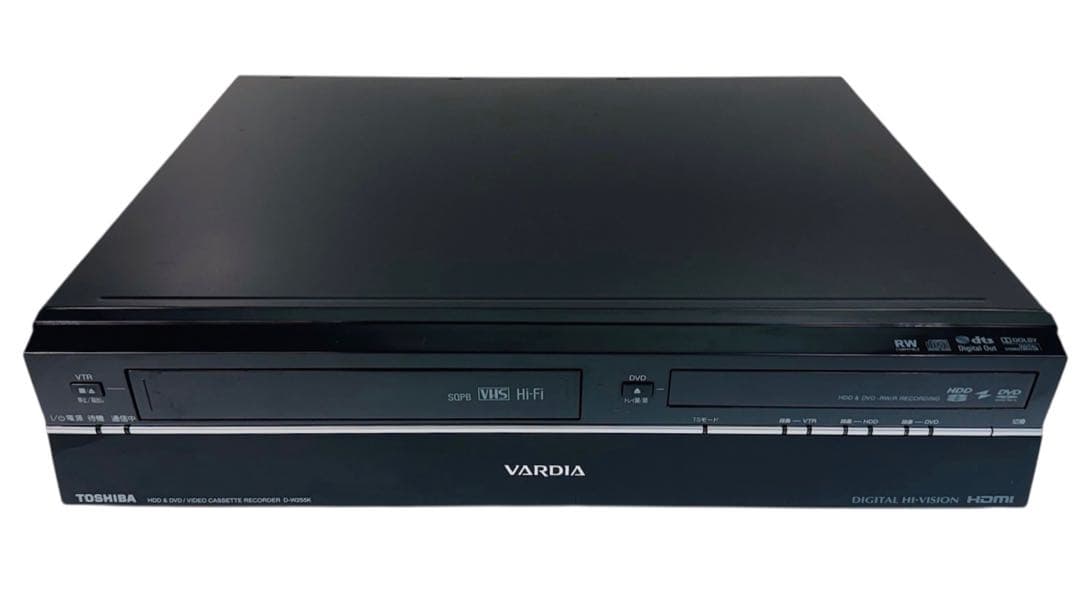 東芝 VHS一体型ハイビジョン DVDレコーダー D-W255K