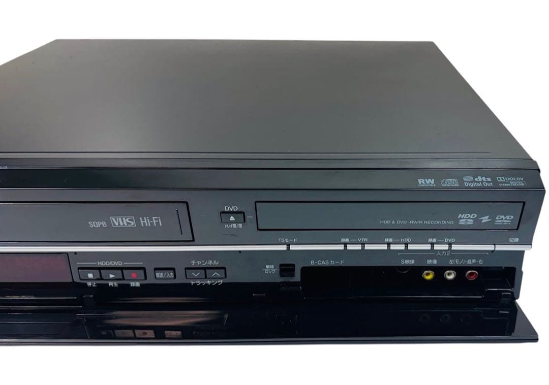 東芝 VHS一体型ハイビジョン DVDレコーダー D-W255K