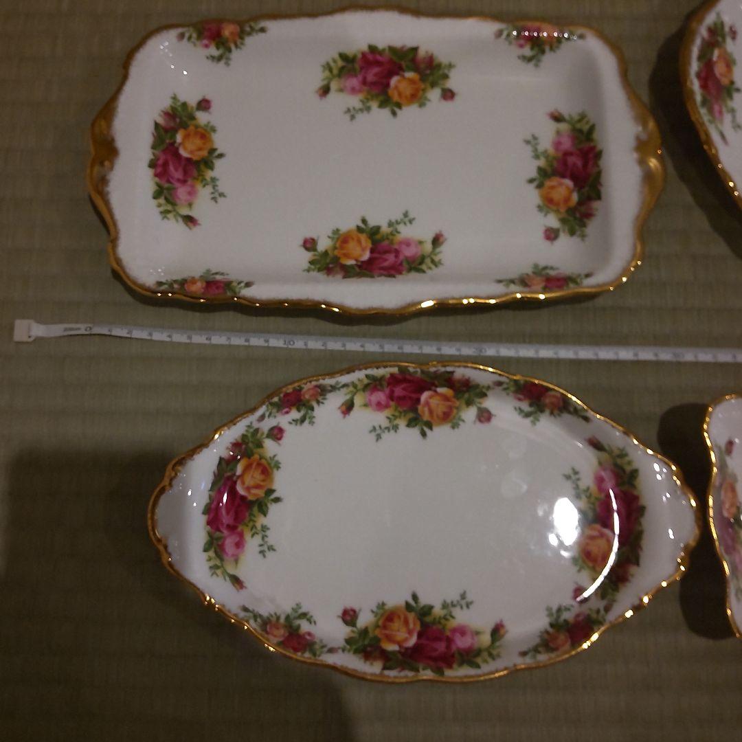 ロイヤルアルバート　ティーカップソーサーセットオールドカントリーローズ自宅保管品