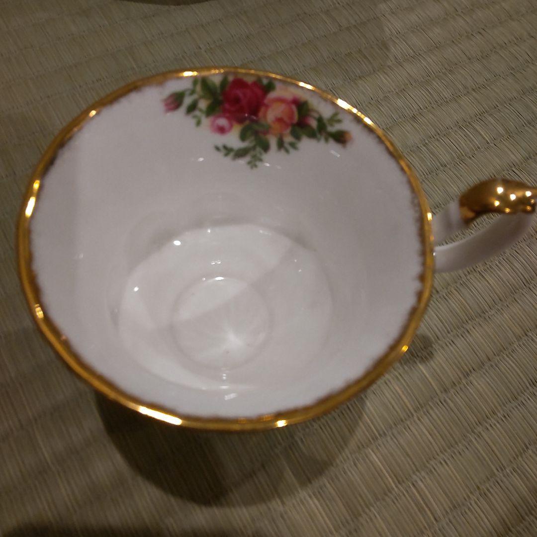 ロイヤルアルバート　ティーカップソーサーセットオールドカントリーローズ自宅保管品