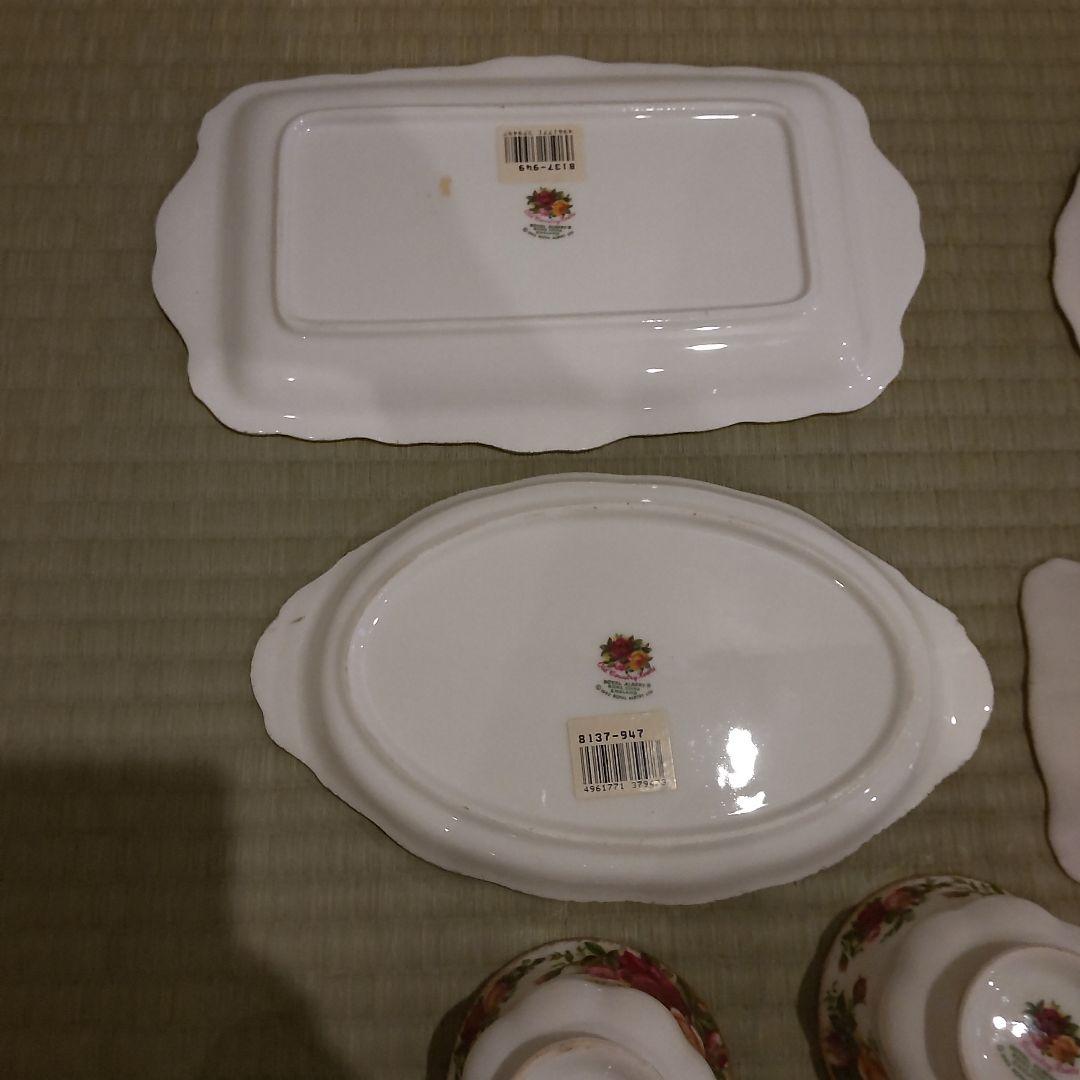 ロイヤルアルバート　ティーカップソーサーセットオールドカントリーローズ自宅保管品