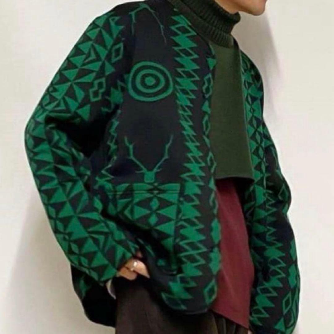 south2west8 ノーカラージャケット ターゲットスカル