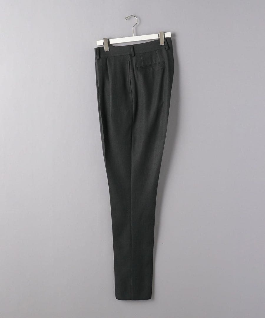【NEAT】ニート　TW サージ　テーパードスラックス　ダークグレー　48