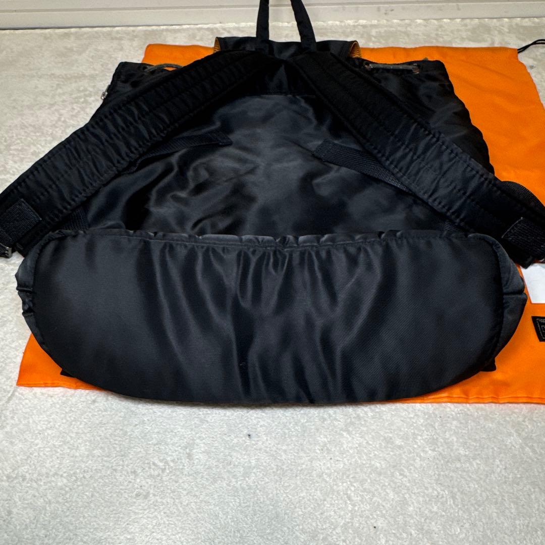 28 美品　ポーター　タンカー　リュック　バックパック　ブラック