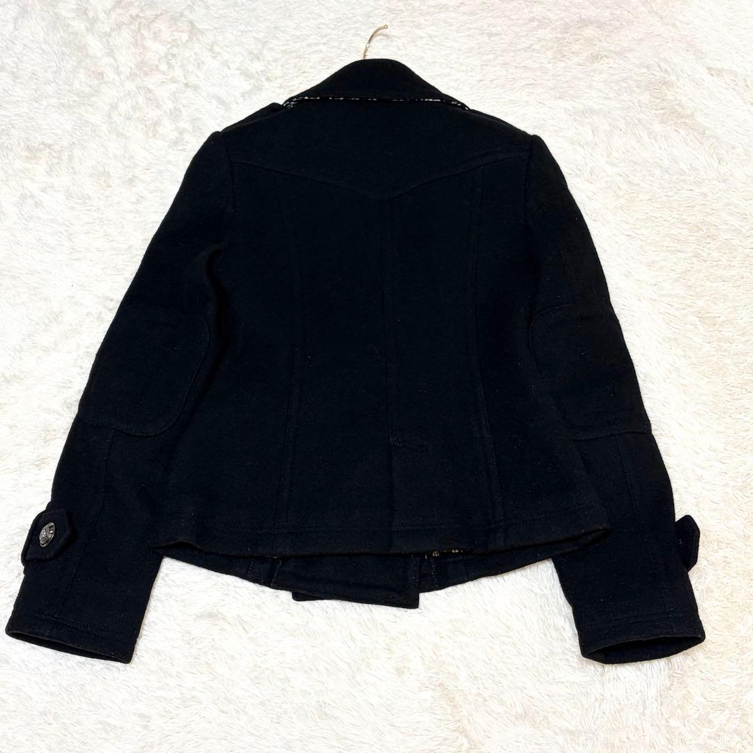 BURBERRY BLUE LABEL ピーコート 36号 y2k グランジ