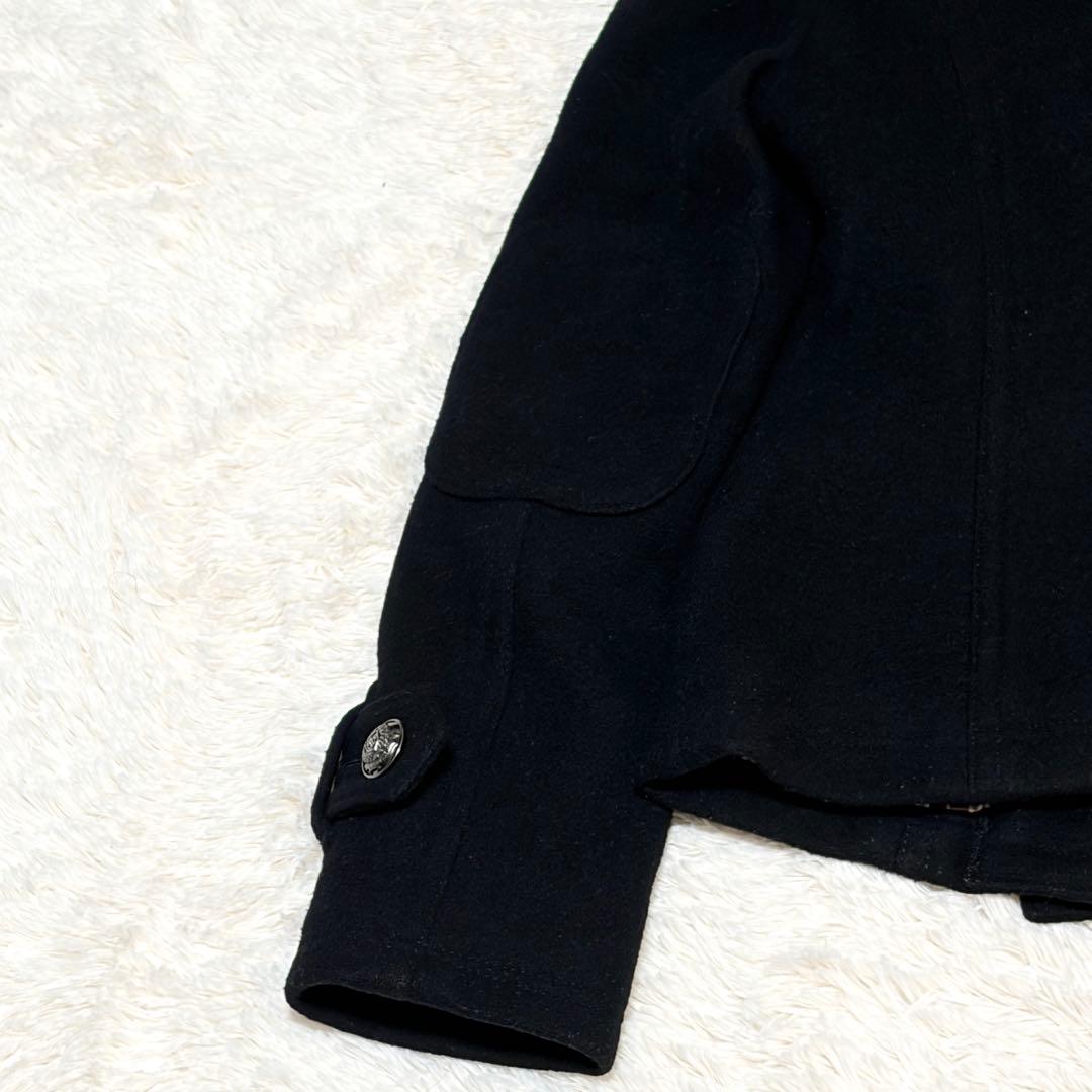 BURBERRY BLUE LABEL ピーコート 36号 y2k グランジ