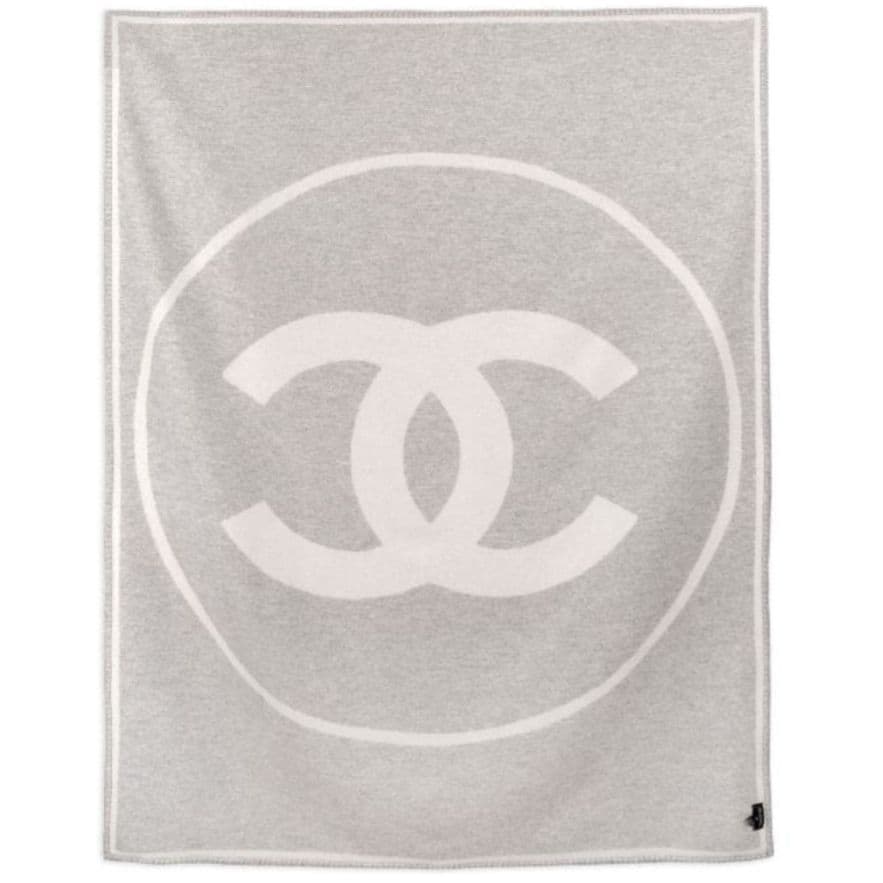 CHANEL 毛布 ブランケット リバーシブル ココマーク