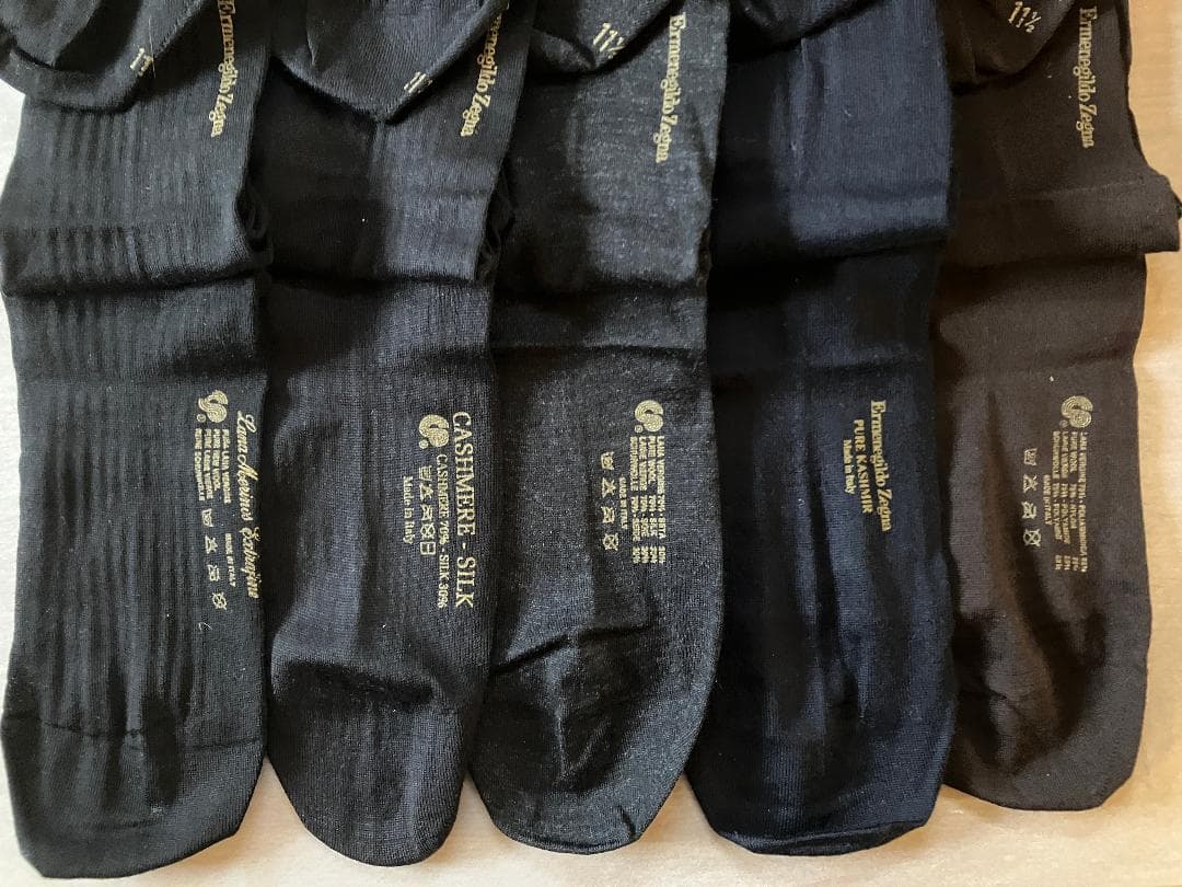 ス*ス様 Ermenegildo Zegna ロングホーズ カシミヤ シルク ウ