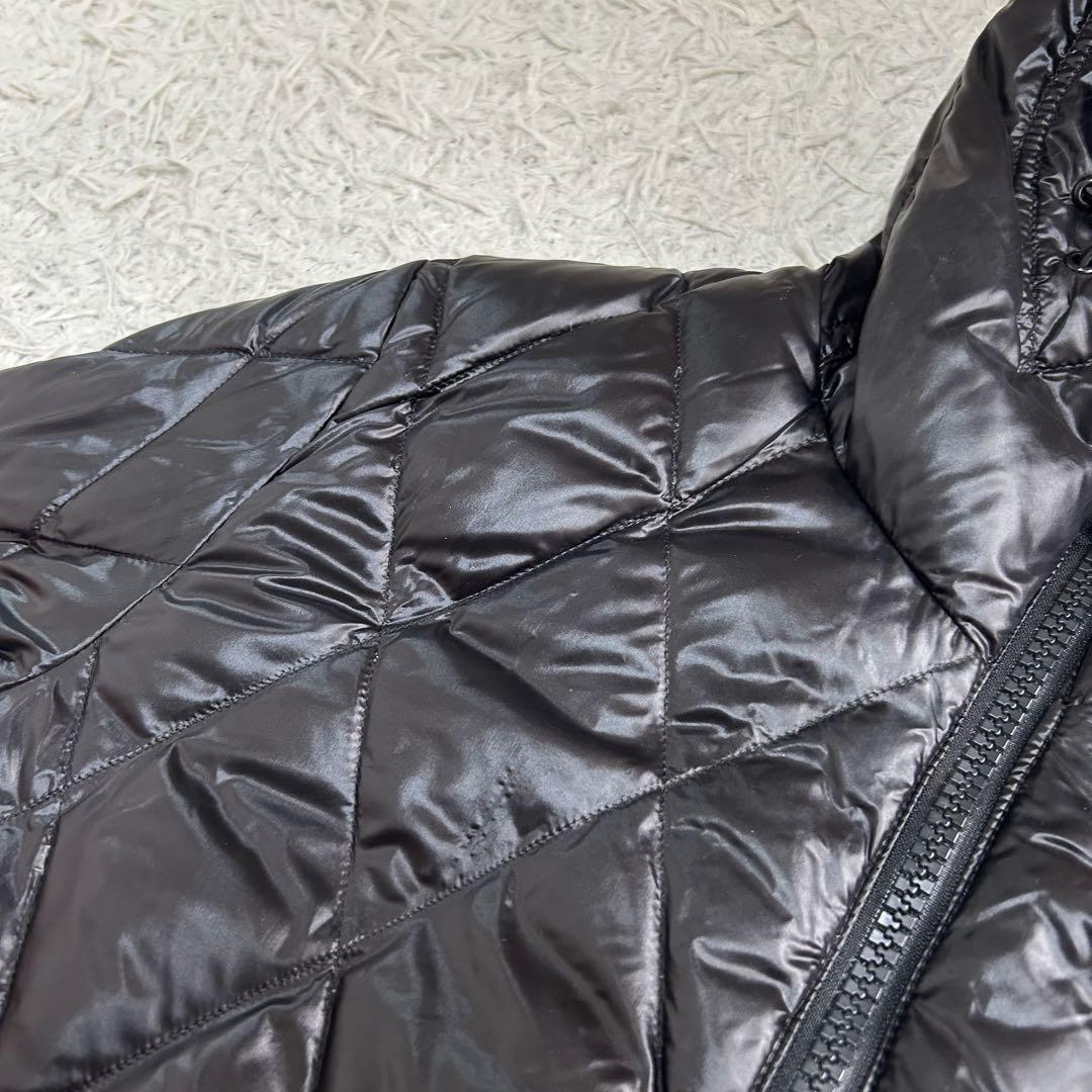 17774✨バーバリーブラックレーベル リバーシブルキルティングダウンジャケット