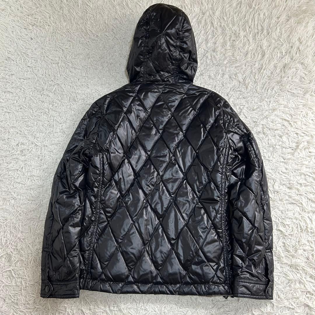 17774✨バーバリーブラックレーベル リバーシブルキルティングダウンジャケット