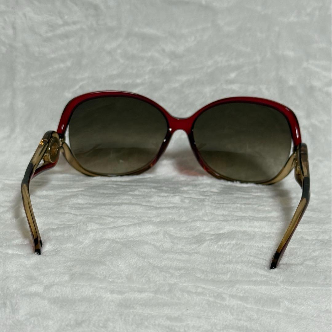 ディオール★サングラス★赤×ゴールド系★箱付き