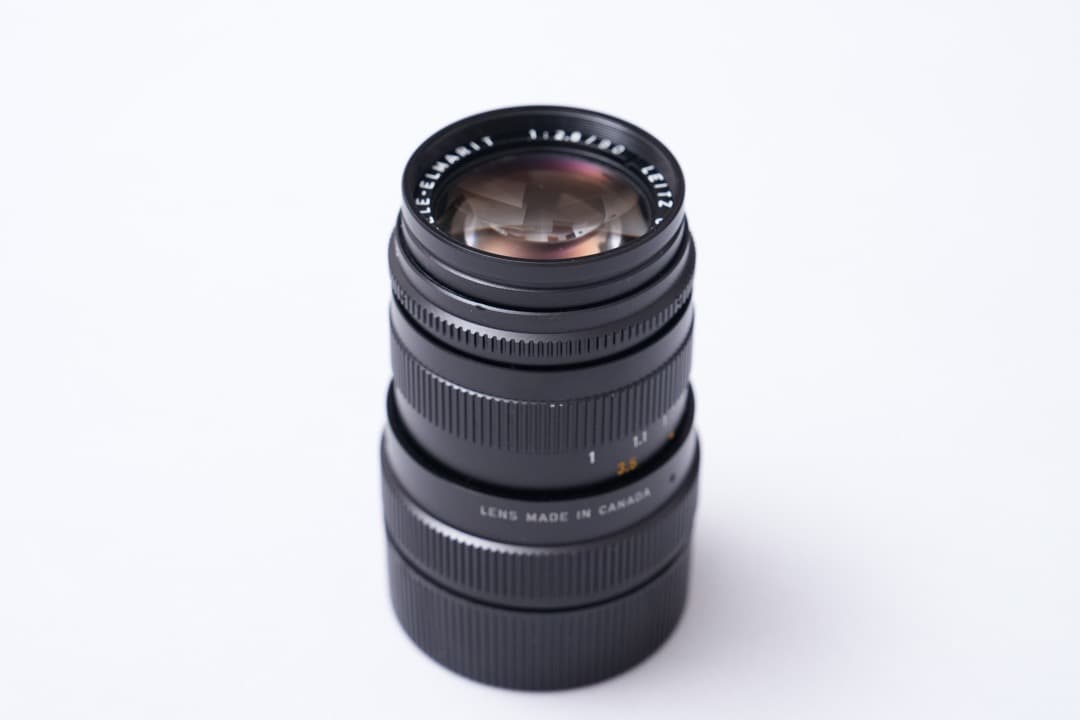 ライカ 90mm TELE-ELMARIT f2.8 Mマウント カナダ製
