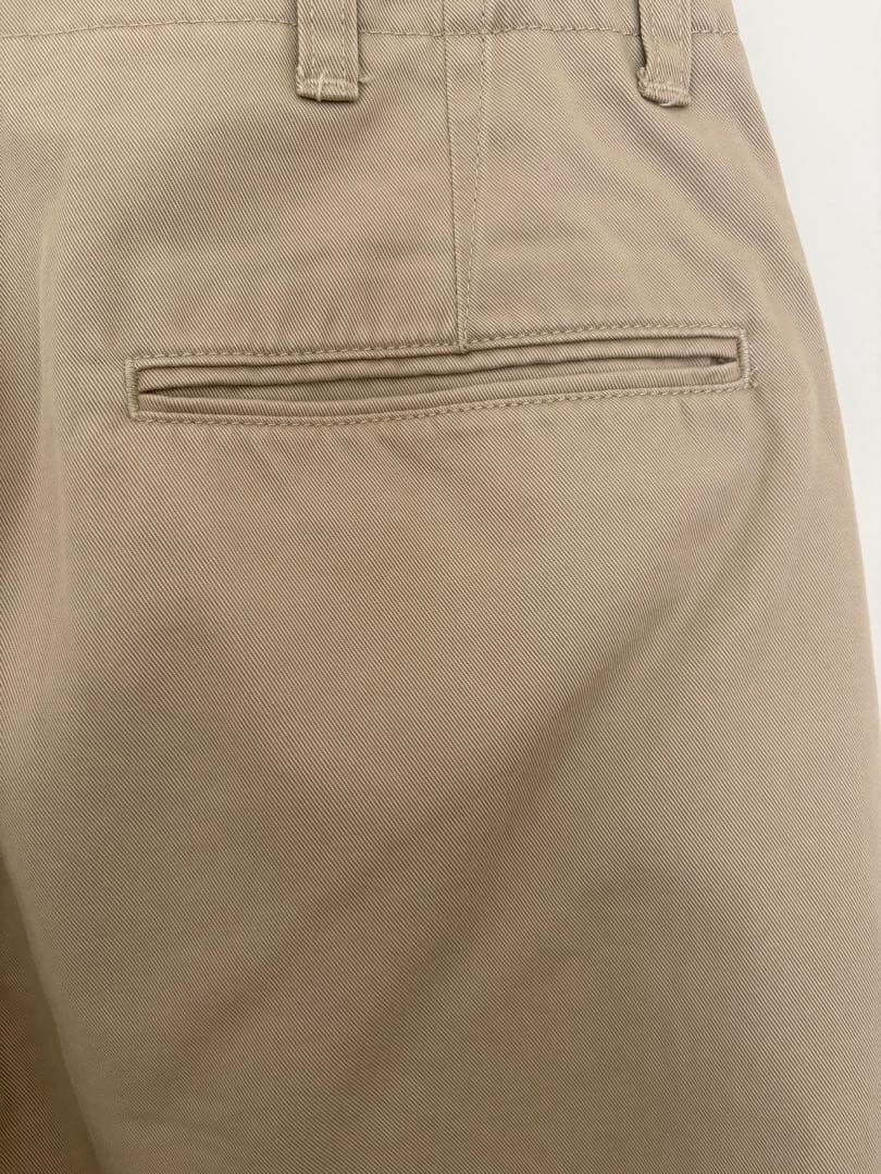 ウィムガゼット バイオ加工チノパンツ ベージュ