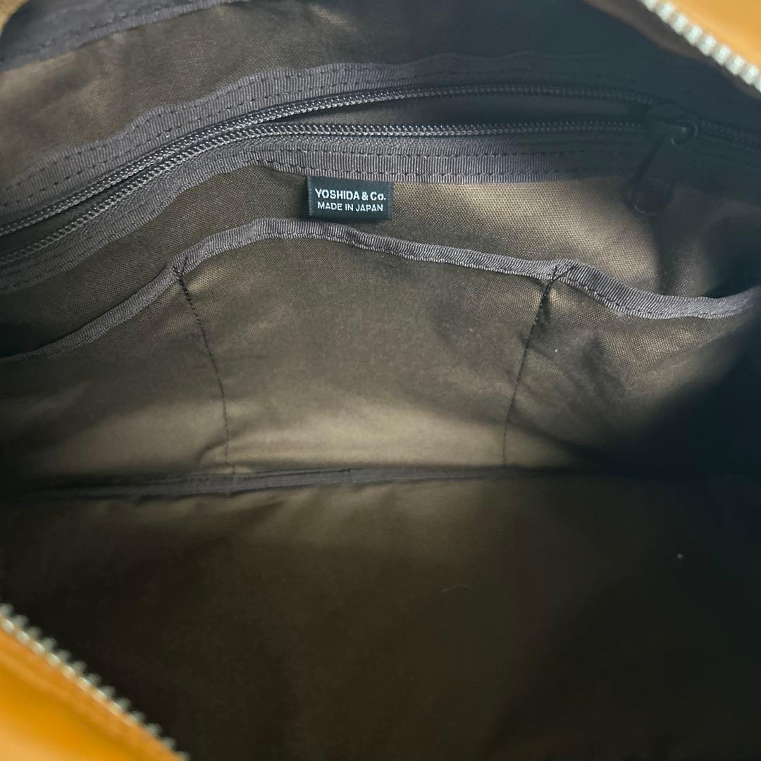 【新品同様】PORTER ポーター　フリースタイル キャメル　ボストンバッグ