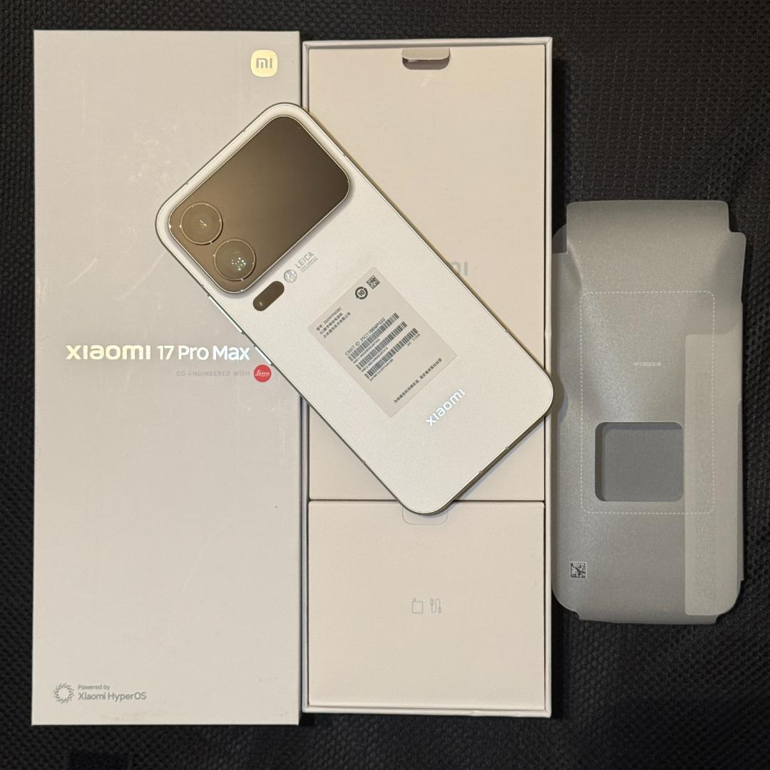 XIAOMI 17 Pro Max 16GB/512GB ホワイト 中国版