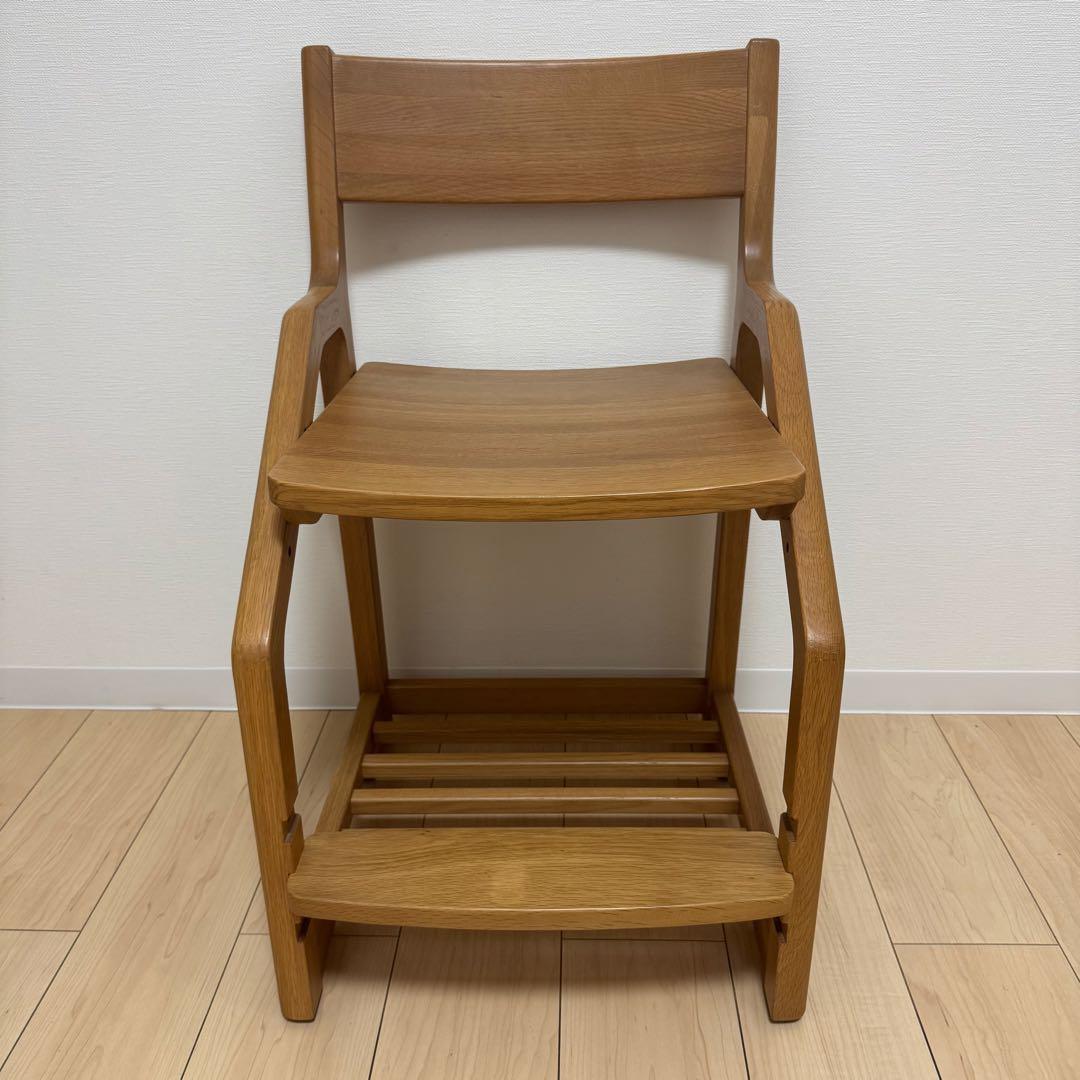 【美品】 KEYUCA ケユカ 学習椅子 ニノスチェア ナチュラル