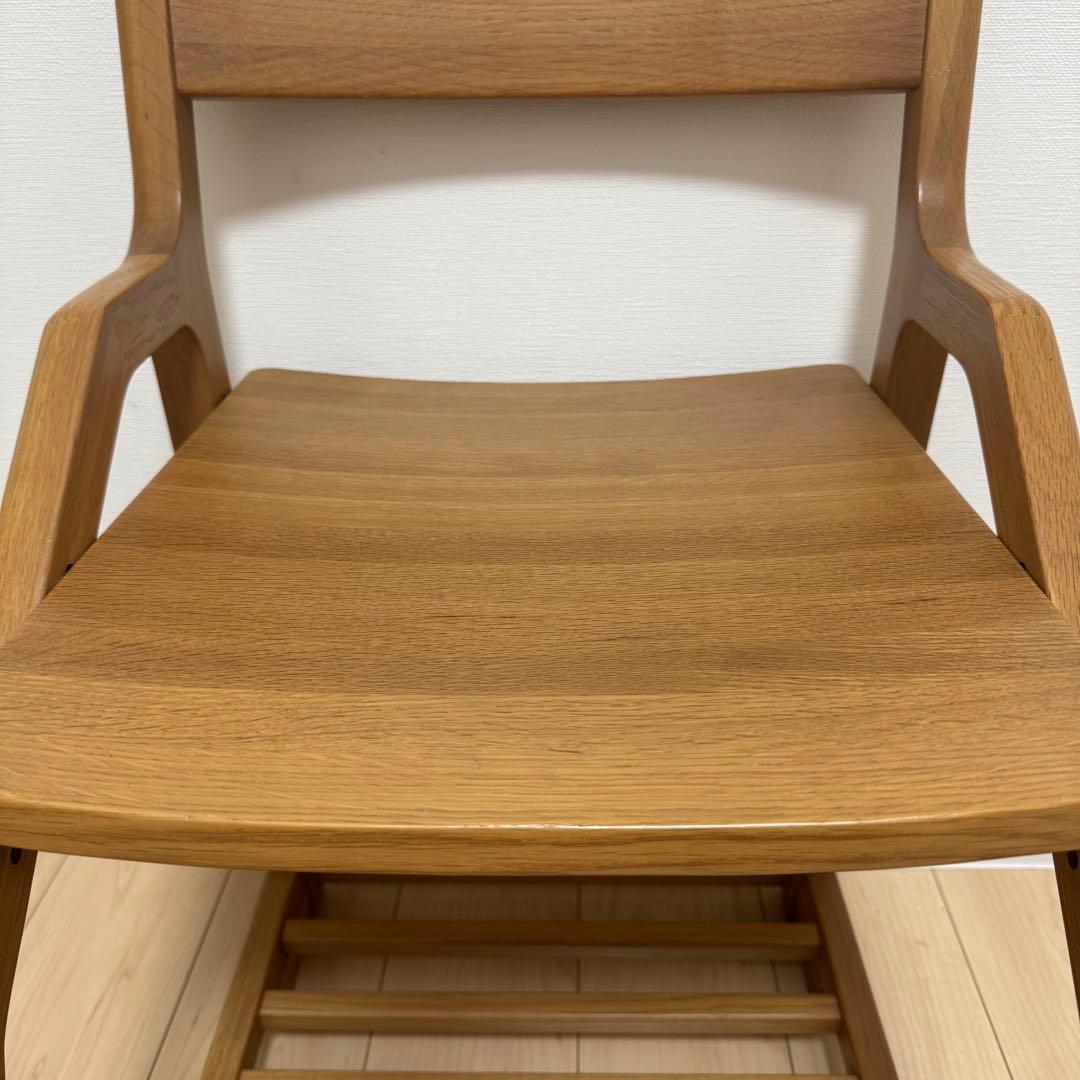 【美品】 KEYUCA ケユカ 学習椅子 ニノスチェア ナチュラル
