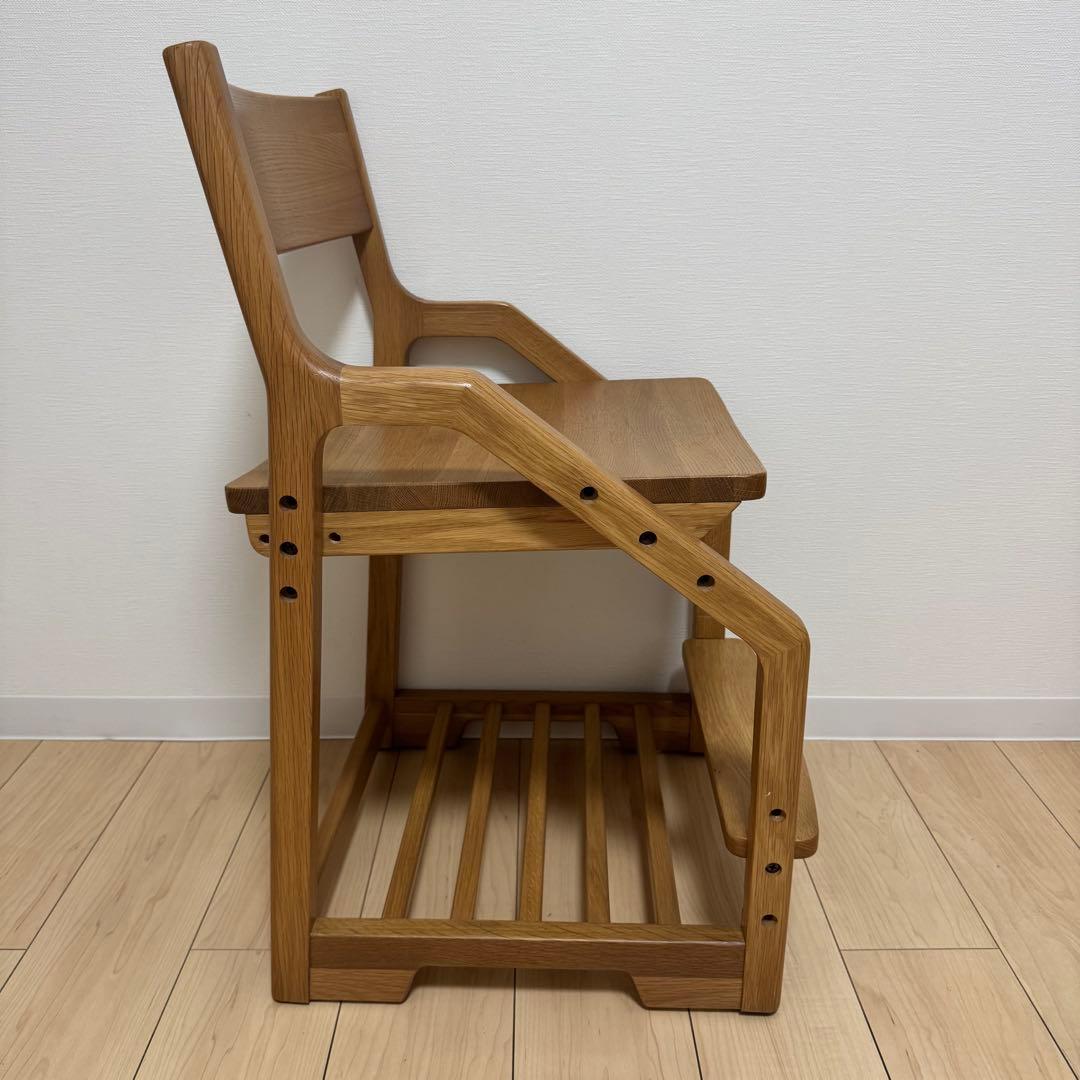 【美品】 KEYUCA ケユカ 学習椅子 ニノスチェア ナチュラル