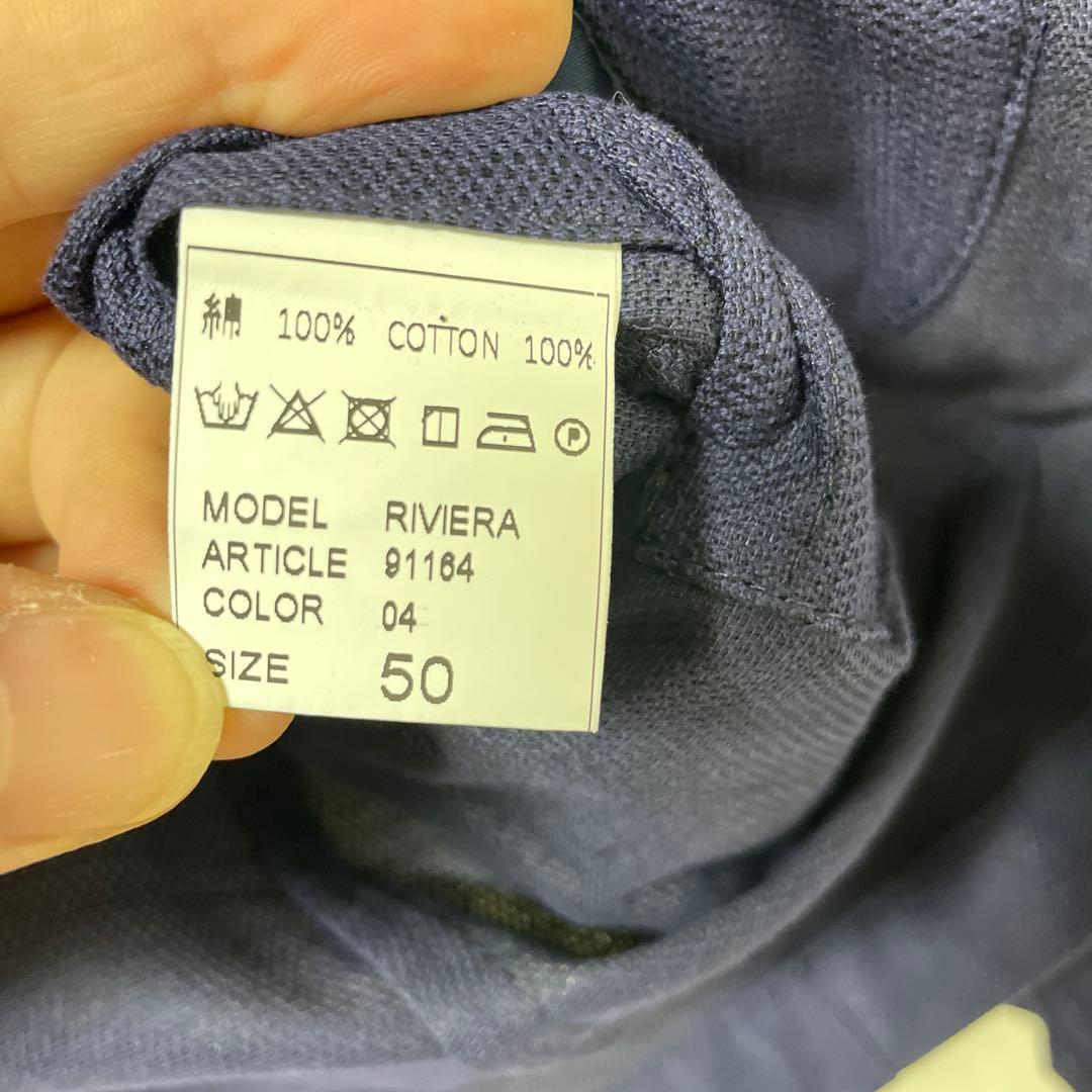 Giannetto ネイビー  シャツジャケット