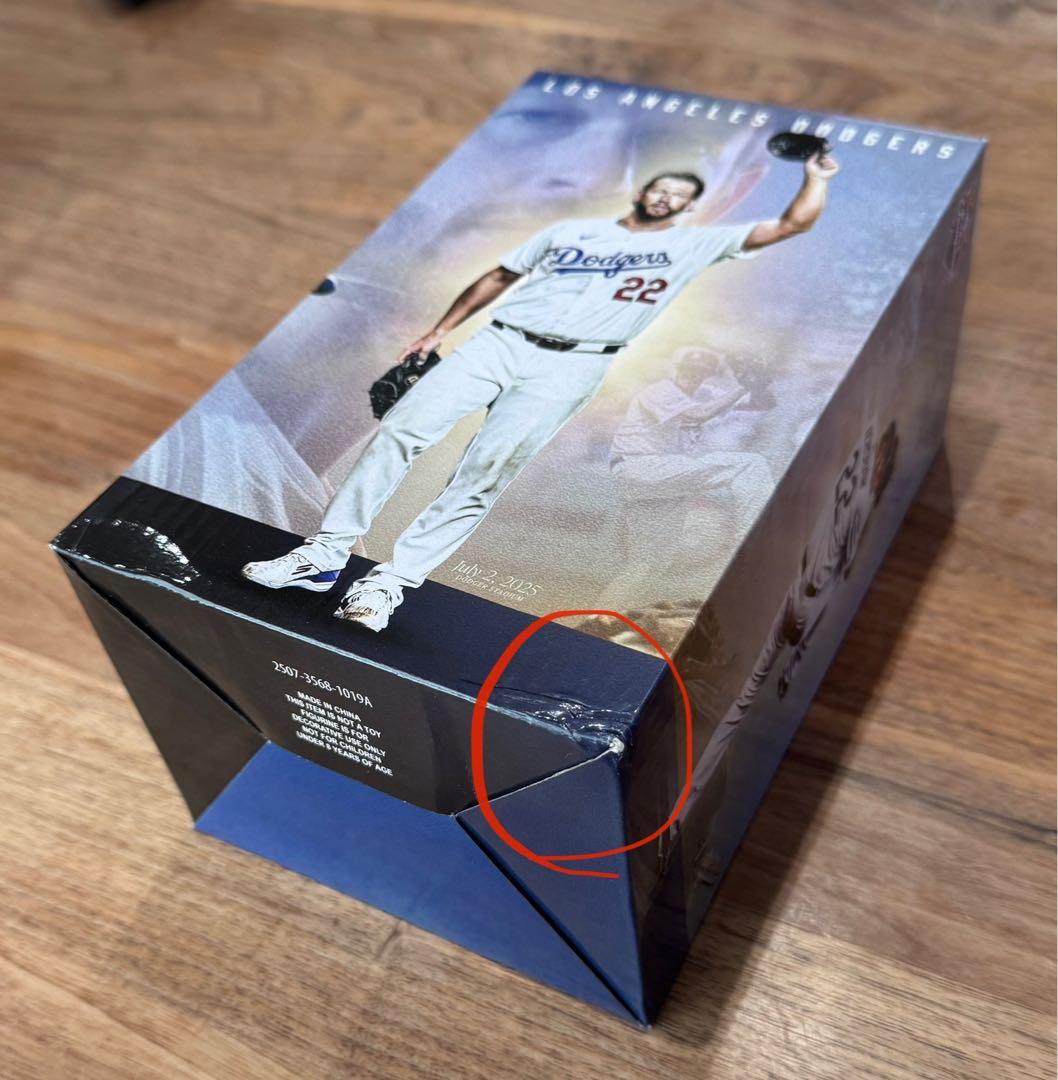 カーショーKershawグラスノーTyler Glaボブルヘッドセット