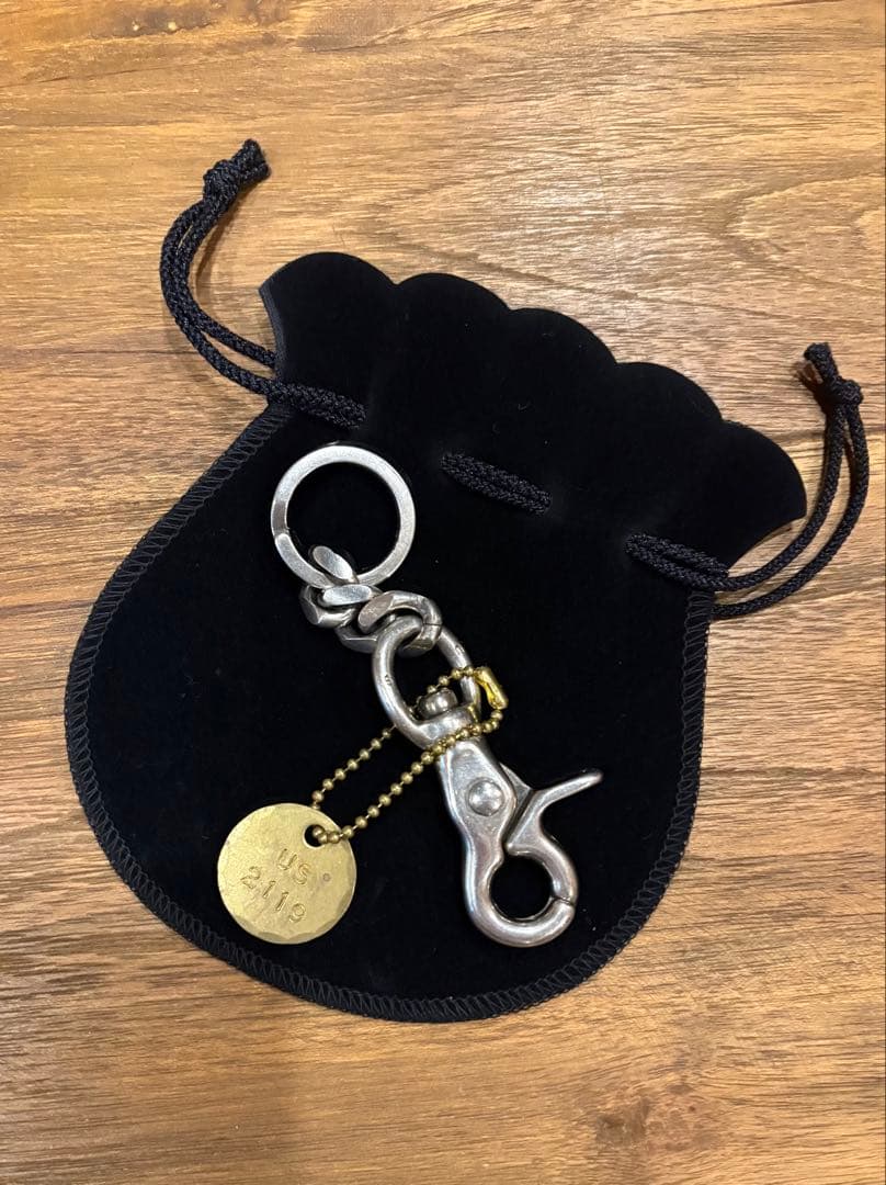 US ヘビーゲージキーチェーン　ショート