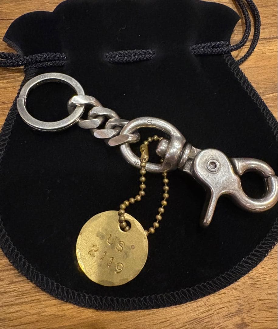 US ヘビーゲージキーチェーン　ショート