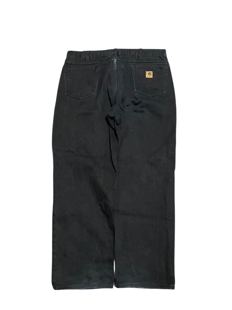 Carhartt ブラック ワークパンツ　USA製　40