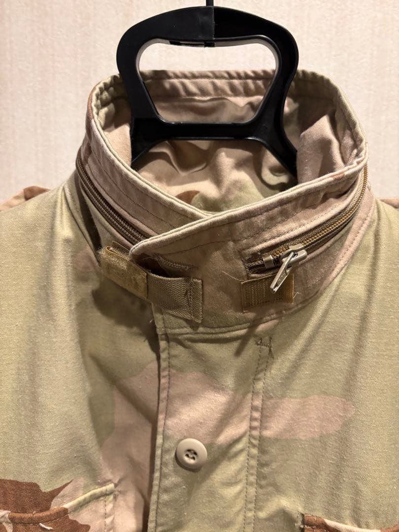 80s M-65フィールドジャケットデザートカモ SMALL-SHORT米軍実物