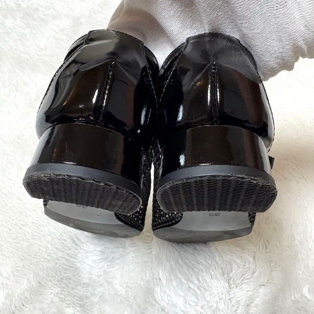 ✨未使用級✨トゥモローランド メリージェーン フラットシューズ メッシュ 36