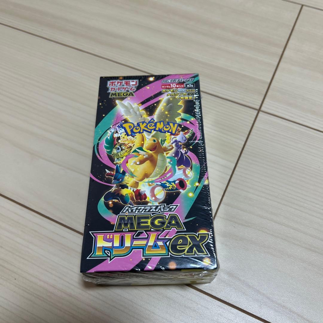 ポケモンカードゲーム MEGA ドリームEX シュリンク付き　1box