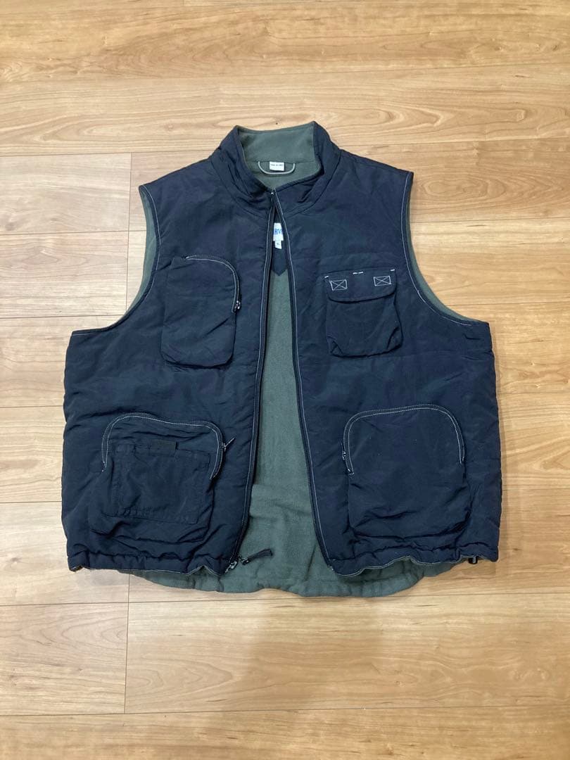 美品❗️canyon  blues テックベスト　ブラック　XL