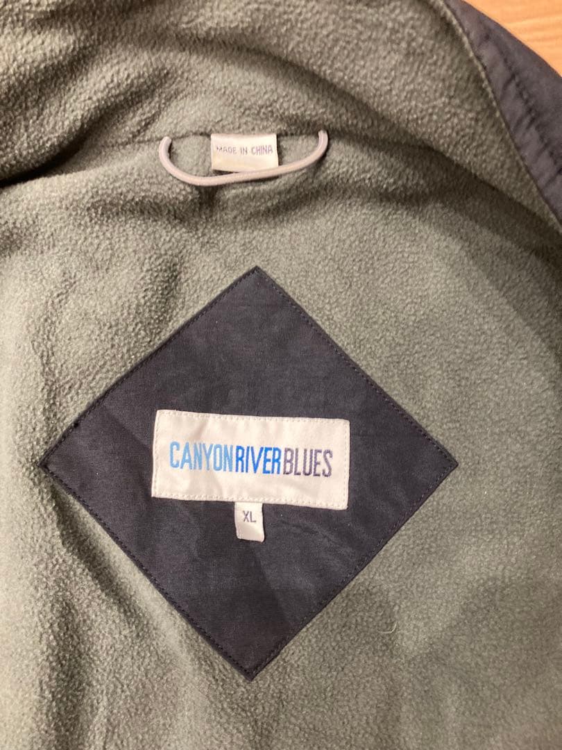 美品❗️canyon  blues テックベスト　ブラック　XL