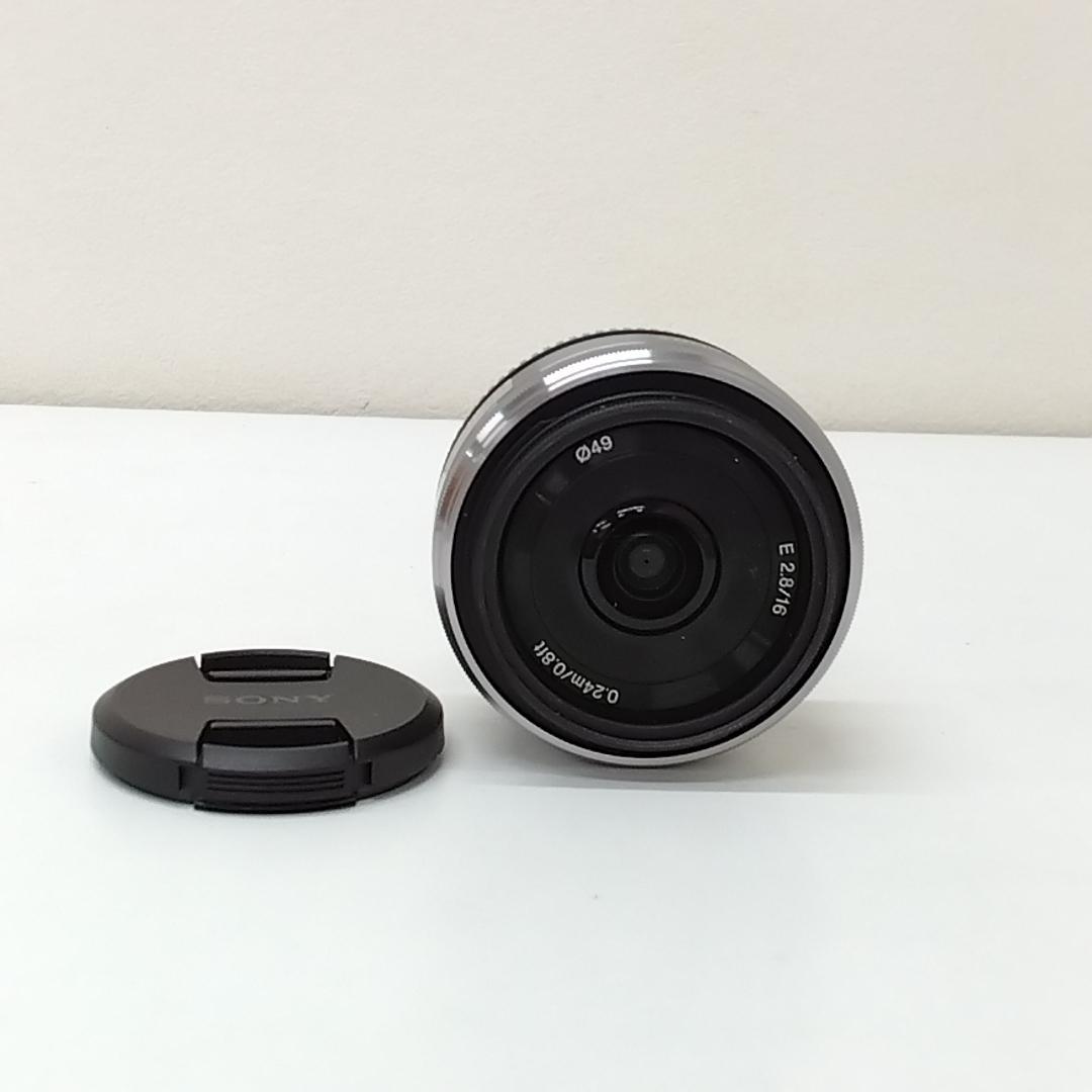 若《RPVWJ》ソニー　E　16mm　F2.8　SEL16F28　単焦点レンズ