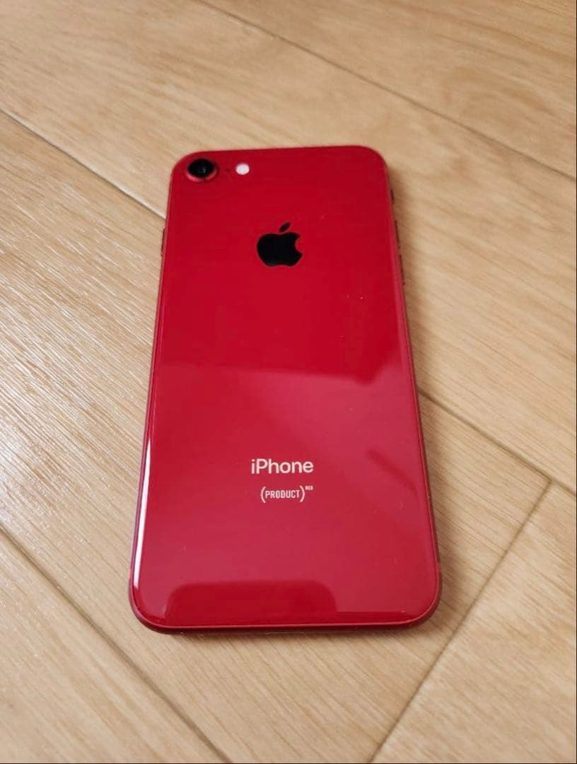 スマートフォン本体 iPhone8 red 64GB
